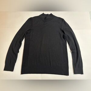 Express Merino Wool Black long sleeve high neck sweater Women’s Size M